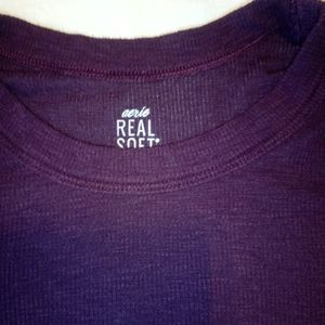 Aerie crewneck long sleeve top xxs, ***Two for $20***
